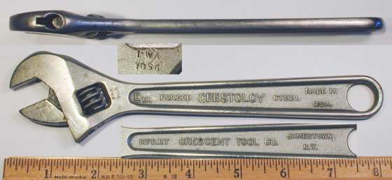 [Crescent Crestoloy (PWA 1056) 8 Inch Adjustable Wrench]