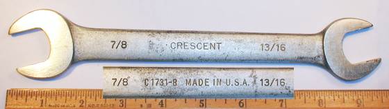 [Crescent C1731-B 13/16x7/8 Open-End Wrench]