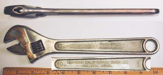 [Diamond 8 Inch Adjustable Wrench]