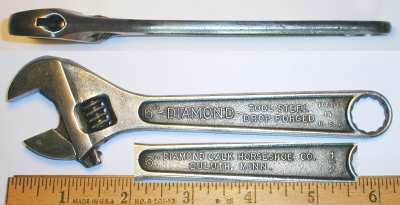 [Diamond 6 Inch Adjustable Wrench]