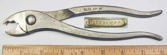 [Dunlap Battery Pliers]