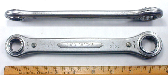 [Duro-Chrome 0705 5/8x3/4 Ratcheting Box Wrench]