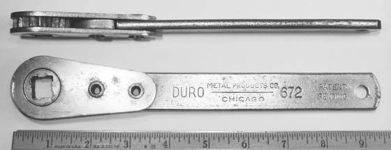 Duro No. 672 1/2-Drive Ratchet]