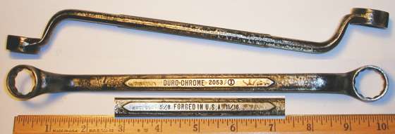 [Duro-Chrome 2053 5/8x11/16 Offset Box Wrench]