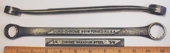 [Duro-Chrome 2015 3/4x7/8 Box-End Wrench]