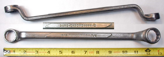 [Duro-Chrome 2055 13/16x7/8 Offset Box Wrench]