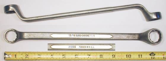 [Duro-Chrome 2055 13/16x7/8 Offset Box Wrench]