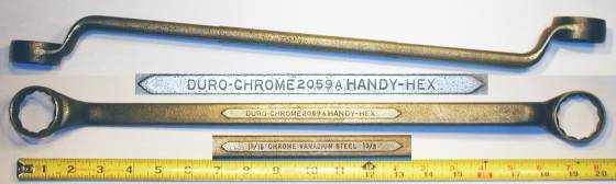 [Duro-Chrome Handy-Hex 2059A 1-5/16x1-3/8 Offset Box Wrench]