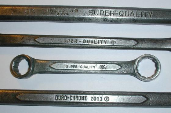 [Duro/Indestro Wrenches with Super-Quality and X-Circle Marks]