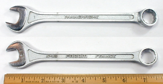 [FACOM No. 40 Vanachrome 5/8 Combination Wrench]