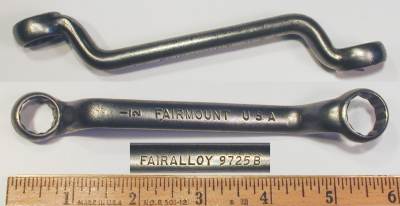 [Fairmount 9725B 1/2x9/16 Short Offset Box-End Wrench]