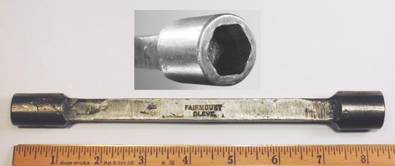 [Fairmount Cleve 1/2x9/16 Inline Socket Wrench]