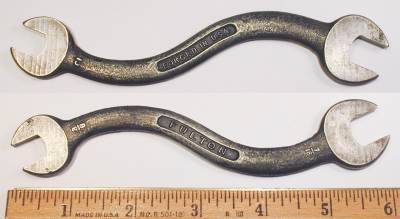 [Fulton 3/8x7/16 S-Shaped Wrench]