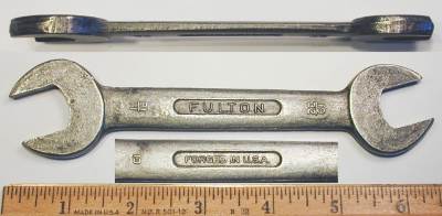 [Fulton CI 19/32x11/16 Open-End Wrench]