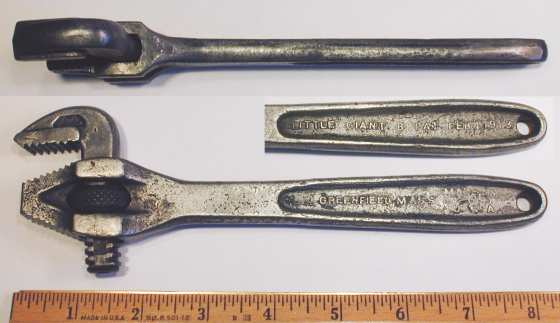 [GTD Little Giant 8 Inch Offset Pipe Wrench]