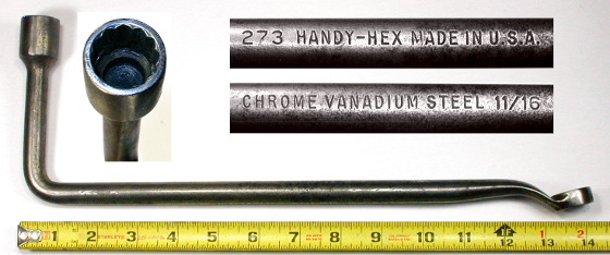 [Handy-Hex 273 11/16x11/16 Head and Manifold Wrench]