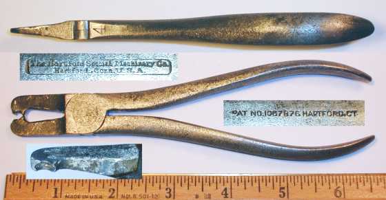 [Hartford Special Machinery Ring-Forming Pliers]