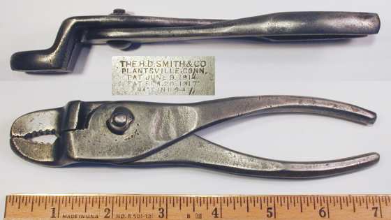 [H.D. Smith Offset Combination Pliers]