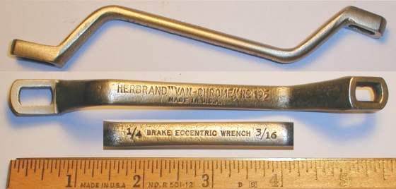 [Herbrand 195 3/16x1/4 Brake Wrench]