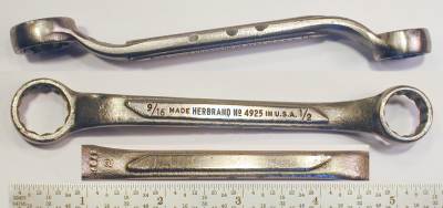 [Herbrand 4925 1/2x9/16 Offset Box-End Wrench]