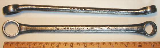 [Herbrand 5731-A 3/4x7/8 Box-End Wrench with 8742 Steel]