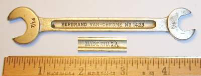 [Herbrand 1423 3/8x7/16 Open-End Wrench]