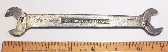 [Early Herbrand H-2 Vanadium Motor Tappet 9/16x5/8 Tappet Wrench]