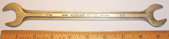 [Herbrand T-23 5/8x11/16 Tappet Wrench]