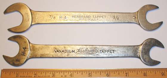 [Herbrand H-4 3/4x7/8 Tappet Wrenches]