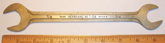 [Herbrand T-24 3/4x7/8 Tappet Wrench]