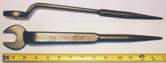 [Herbrand 905-A 13/16 Single-Open Construction Wrench]