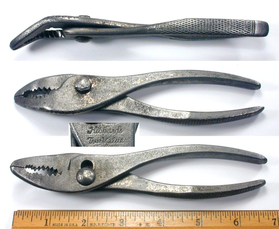 [Hibbard's True Value 6 Inch Bent Thin-Nost Combination Pliers]