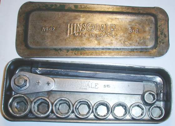 [Hinsdale No. 12B-R 1/2-Hex Drive Socket Set]