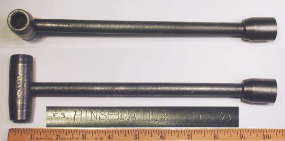 [Hinsdale F3 (1/2x5/8)x5/8 Triple Socket Wrench]