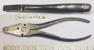 [Irvington Manufacturing 5 Inch Button's Pattern Pliers]