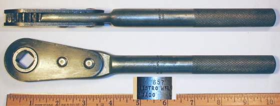 [Indestro No. 657 1/2-Drive Ratchet]