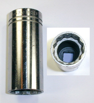 [Indestro Select 6632 1/2-Drive 1 Inch 12-Point Deep Socket]