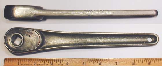 1/2-Drive Pressed-Flange Ratchet from Chromium Vanadium Set]