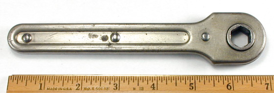 [Indestro 1/2-Hex Drive Ratchet from No. 28 Set]