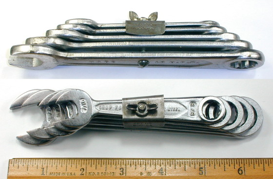 [Indestro Select Steel 900-5A 5-Piece Open+Box Wrench Set]