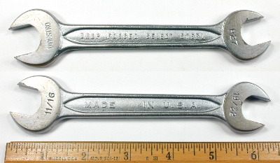 [Indestro Select Steel P27 19/32x11/16 Open-End Wrench]