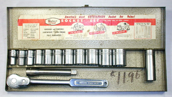 [Indestro Select 85001 1/2-Drive 16-Piece Socket Set]