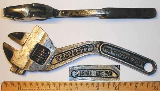 [Keystone Westcott No. 78 8 Inch Adjustable S Wrench]