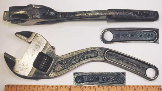 [Keystone Westcott No. 82 12 Inch Adjustable S Wrench]