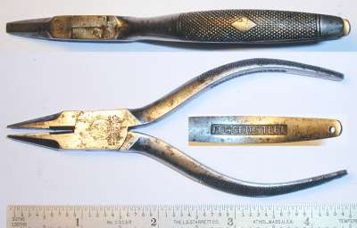 [Kraeuter 1591-4-1/2 4.5 Inch Milliner's Flat-Nose Side-Cutting Pliers]