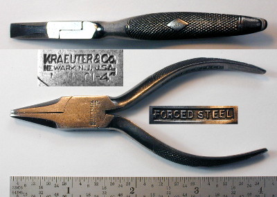 [Kraeuter 1601-4 4 Inch Flat-Nose Pliers]