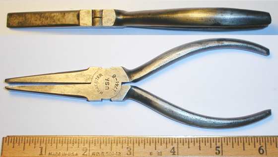 [Kraeuter 1741-6 6 Inch Long Flat-Nose Pliers]