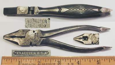 [Kraeuter 1821-5-1/2 5.5 Inch Lineman's Universal Combination Pliers]