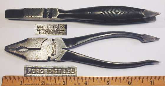 [Kraeuter 1821-7.5 7.5 Inch Lineman's Universal Combination Pliers]