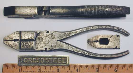 [Kraeuter 1821 7.5 Inch Lineman's Universal Combination Pliers]